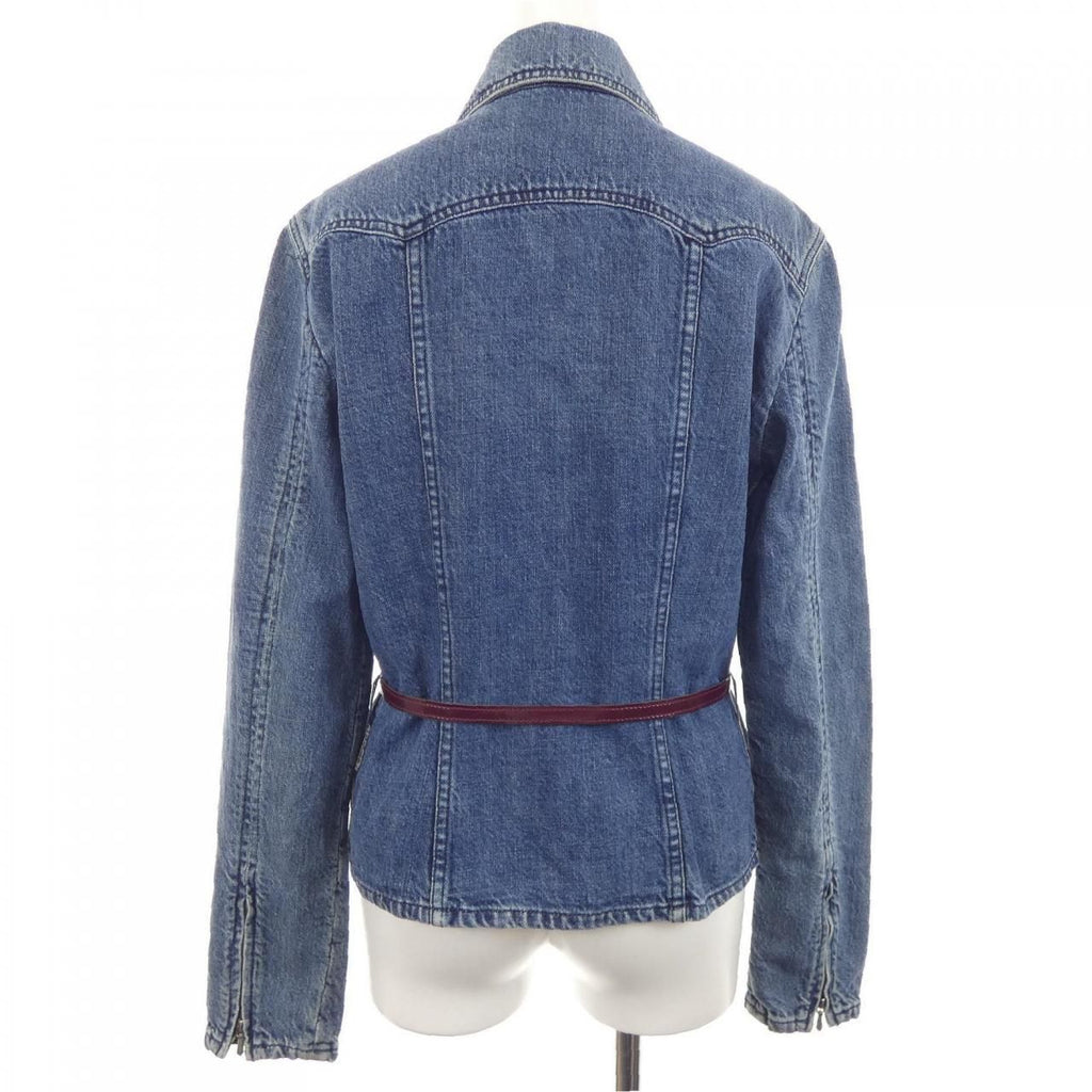 Chanel Vintage Identification Denim Jacket — view 2