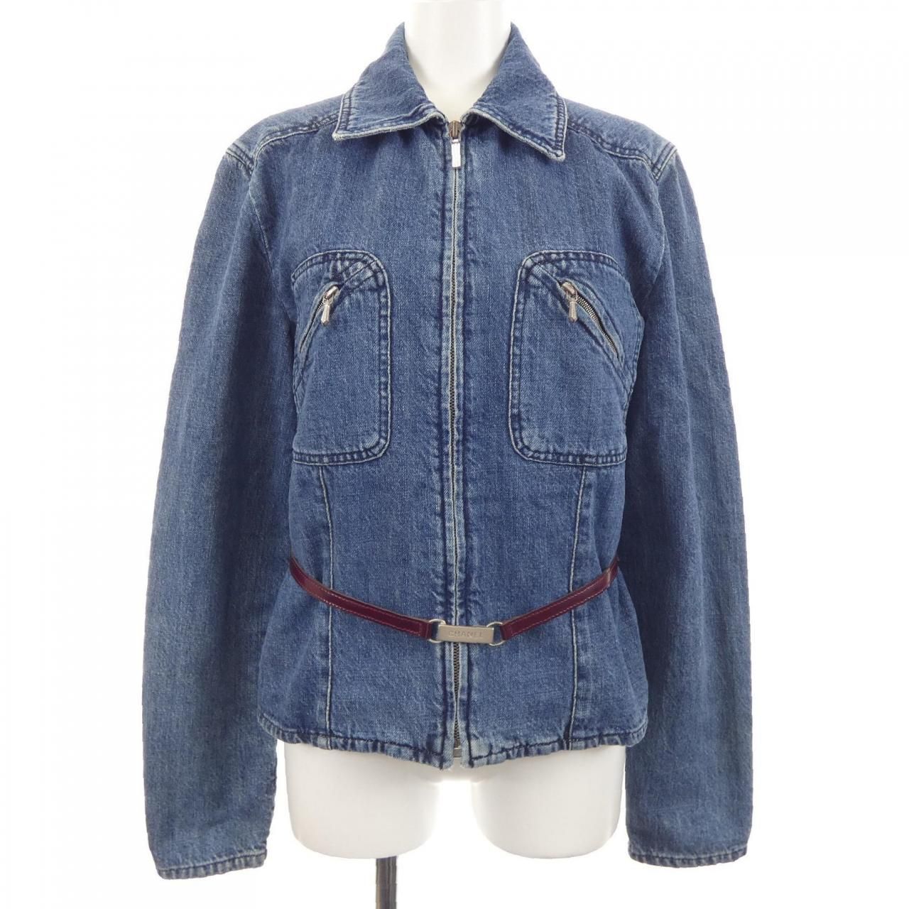 Chanel Vintage Identification Denim Jacket