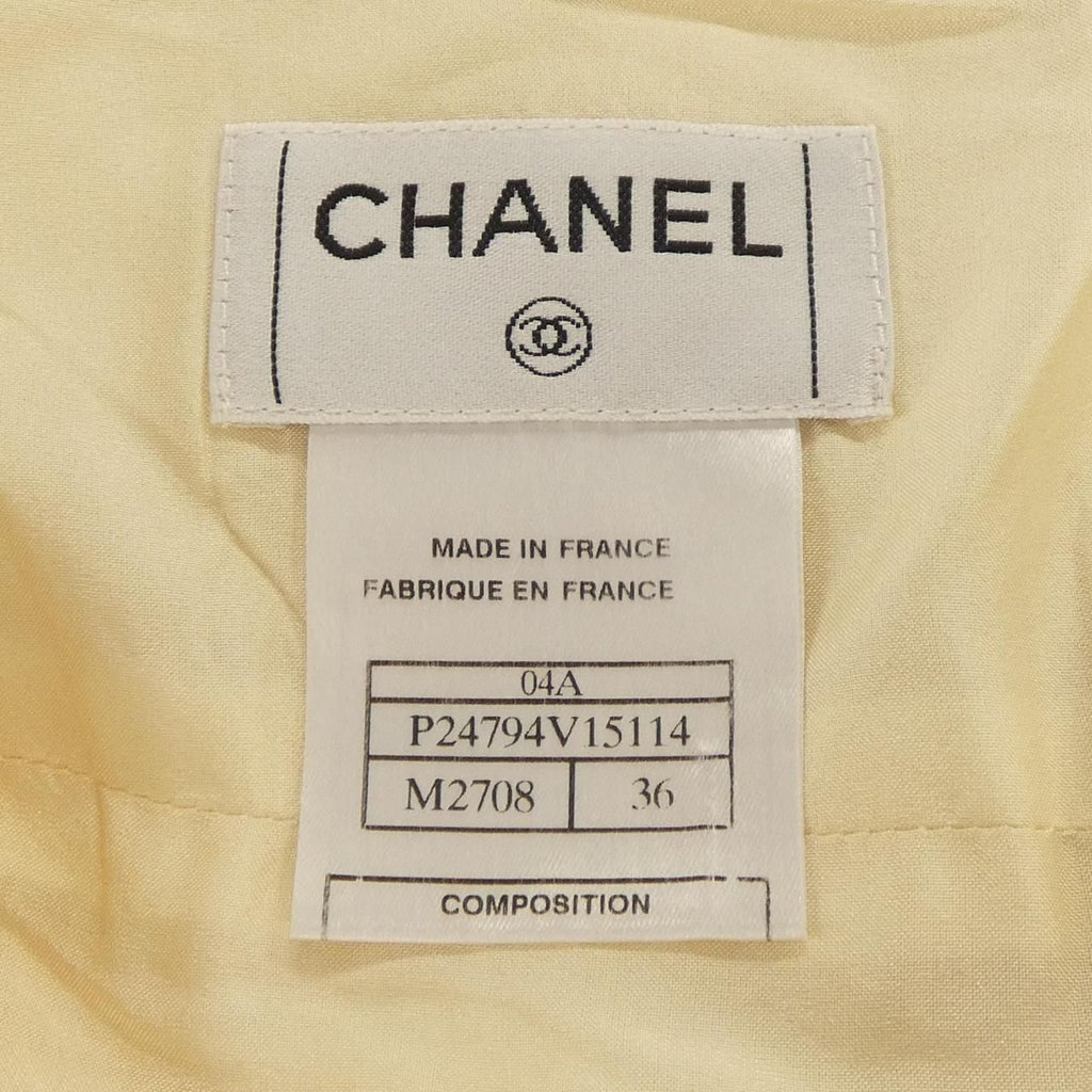 Chanel Vintage Skirt White — view 4