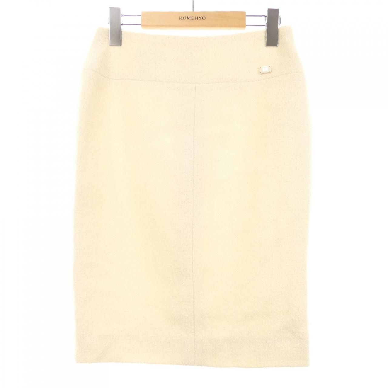 Chanel Vintage Skirt White