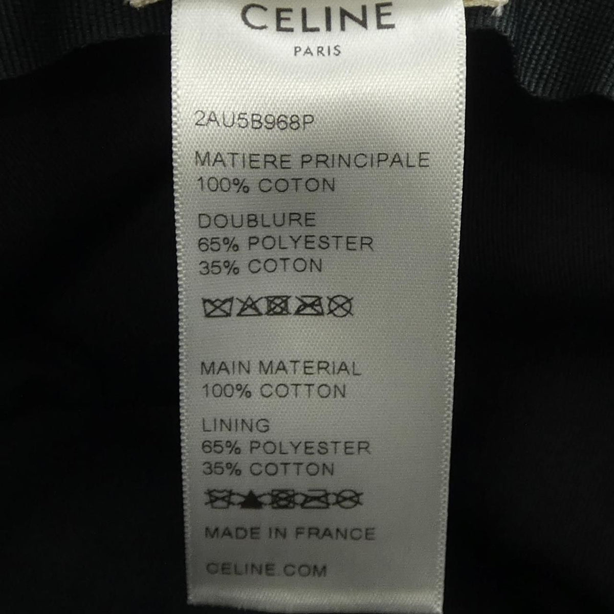 Celine Hat Black — view 3