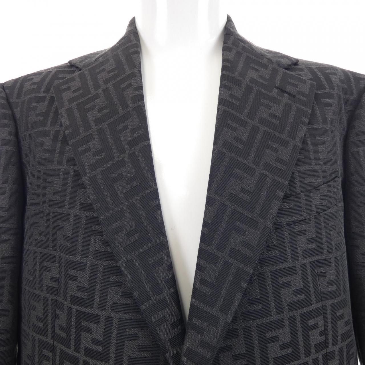 Fendi Jacket Gray — view 5