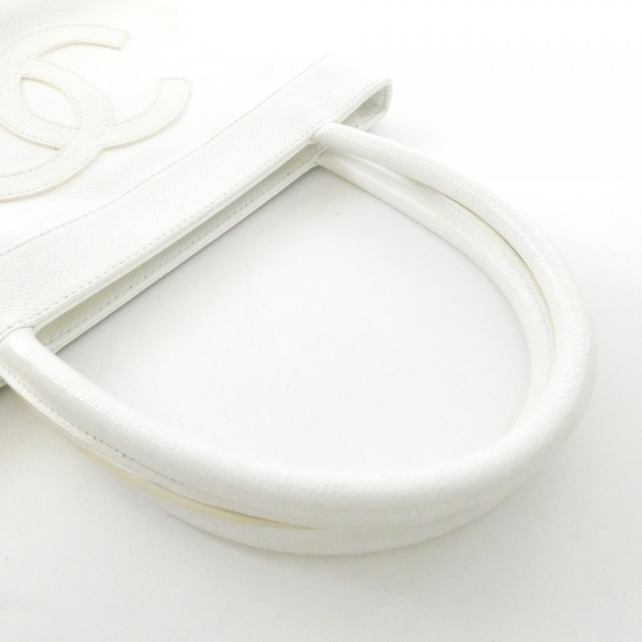 Chanel Bag Handbag White — view 5