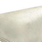 Celine Shoulder Bag Logo Triangle Leather White — view 7