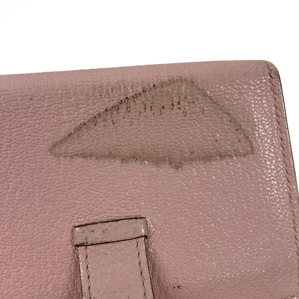 Hermes Card Case Bearn Pink Silver — view 6