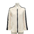 Chanel Jersey 38 M Sports Line Beige Black T-Shirt