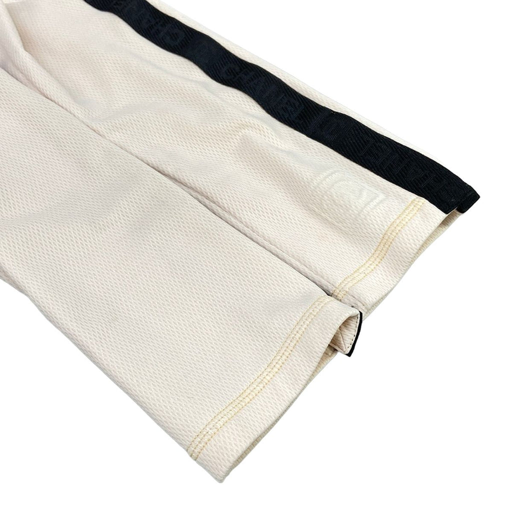 Chanel Jersey 38 M Sports Line Beige Black T-Shirt — view 7