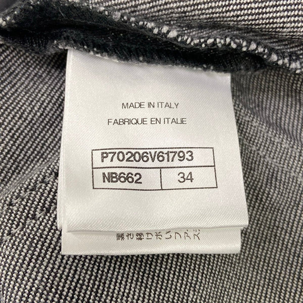 Chanel Jeans 34 S Black Cotton — view 4
