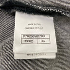 Chanel Jeans 34 S Black Cotton — view 4