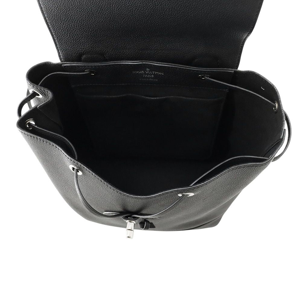 Louis Vuitton Backpack Grain Calf Leather Lockme Black — view 5