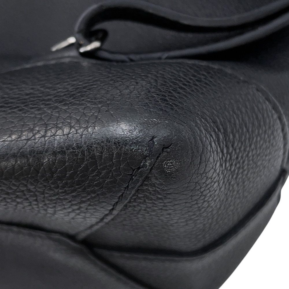 Louis Vuitton Backpack Grain Calf Leather Lockme Black — view 7