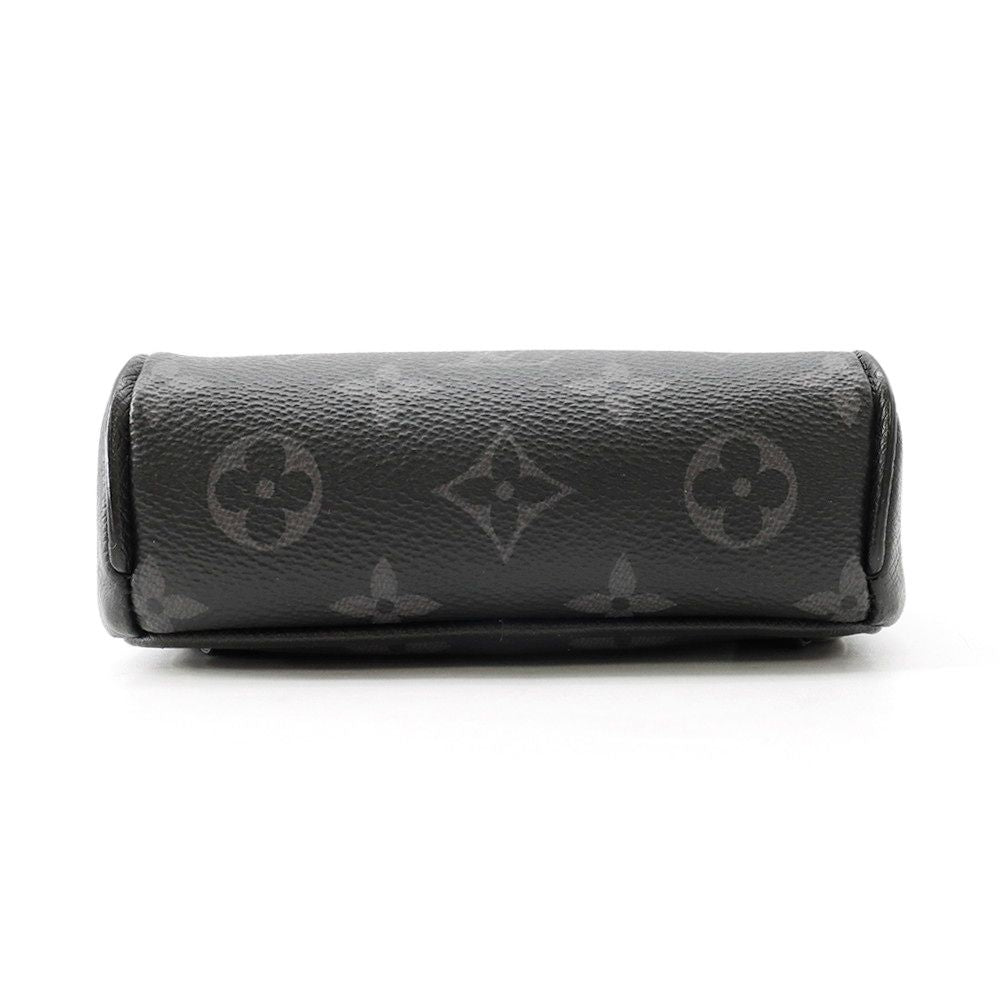 Louis Vuitton Belt Bag Monogram Eclipse Taiga Outdoor Black Taigarama — view 4