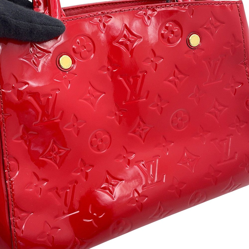 Louis Vuitton Monogram Vernis Montaigne BB 2-Way Shoulder Bag — view 8