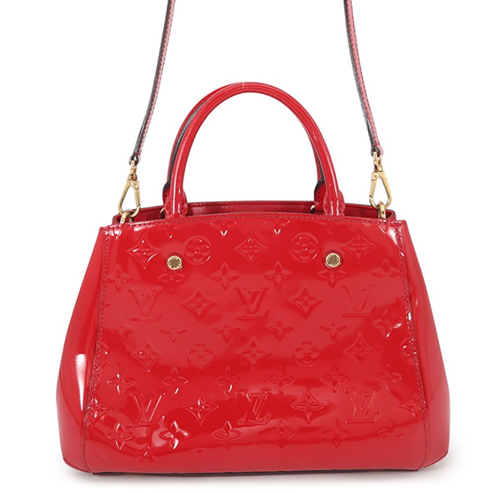 Louis Vuitton Monogram Vernis Montaigne BB 2-Way Shoulder Bag