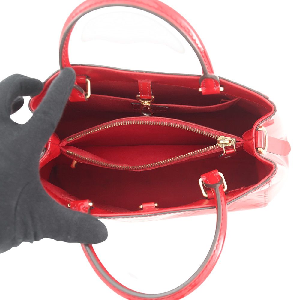 Louis Vuitton Monogram Vernis Montaigne BB 2-Way Shoulder Bag — view 6