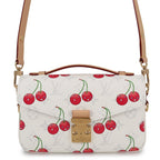 Louis Vuitton Shoulder Bag Monogram Cherry LV Takashi Murakami Pochette Metis