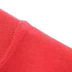 Hermes Vintage les Tuileries Roulis Short Sleeve T-Shirt L Red Print — view 5