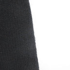 Hermes Long Sleeve Knit Sweater Hoodie Pullover Quarter Zip Cashmere L Black — view 4