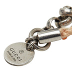 Gucci Double Strand Bracelet Beige Multicolor Silver Beads — view 6
