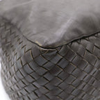 Bottega Veneta Intrecciato Hobo Shoulder Bag Olive Brown Leather — view 6