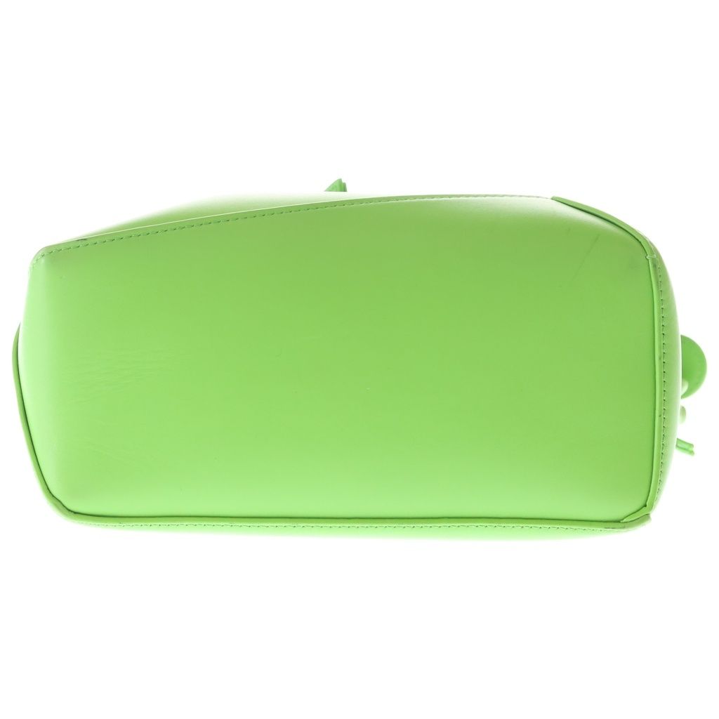 Loewe Puzzle Edge Small 2-Way Shoulder Bag Green Leather Gold — view 4
