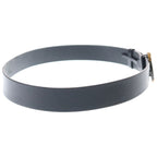 Gucci Bamboo-g Logo Leather Belt Black Brown — view 3