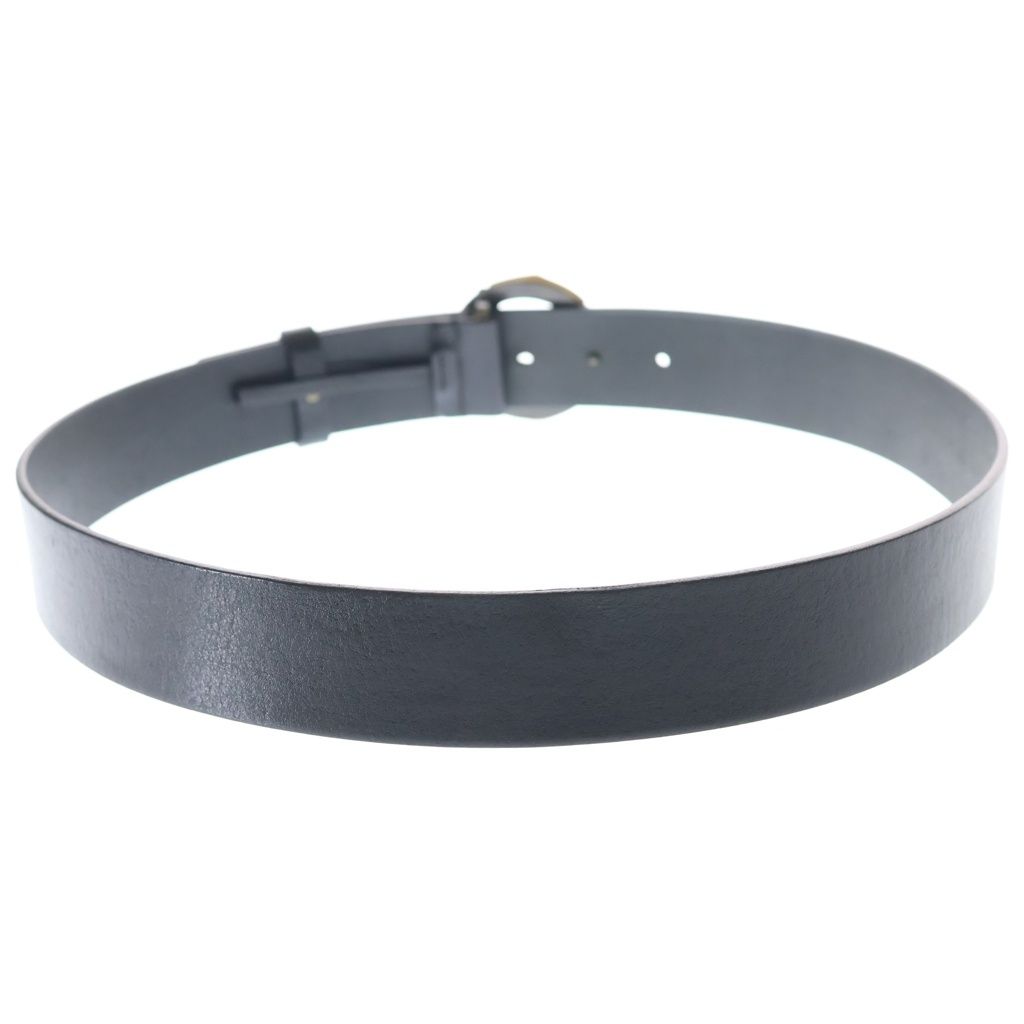Gucci Bamboo-g Logo Leather Belt Black Brown — view 2