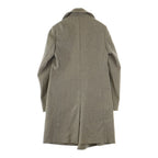 Dior Homme Wool Cashmere Wrap Coat Beige — view 2