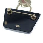 Chanel Bag Motif Brooch Black Gold 21c — view 6