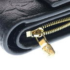 Louis Vuitton Monogram Empreinte Portefeuille Metis Compact Wallet Trifold Noir — view 5