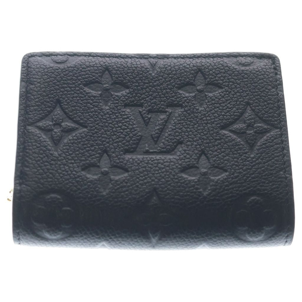 Louis Vuitton Monogram Empreinte Portefeuille Metis Compact Wallet Trifold Noir — view 2