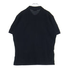 Dior CD Icon Polo Shirt CD Logo Embroidery Short Sleeve Black — view 2