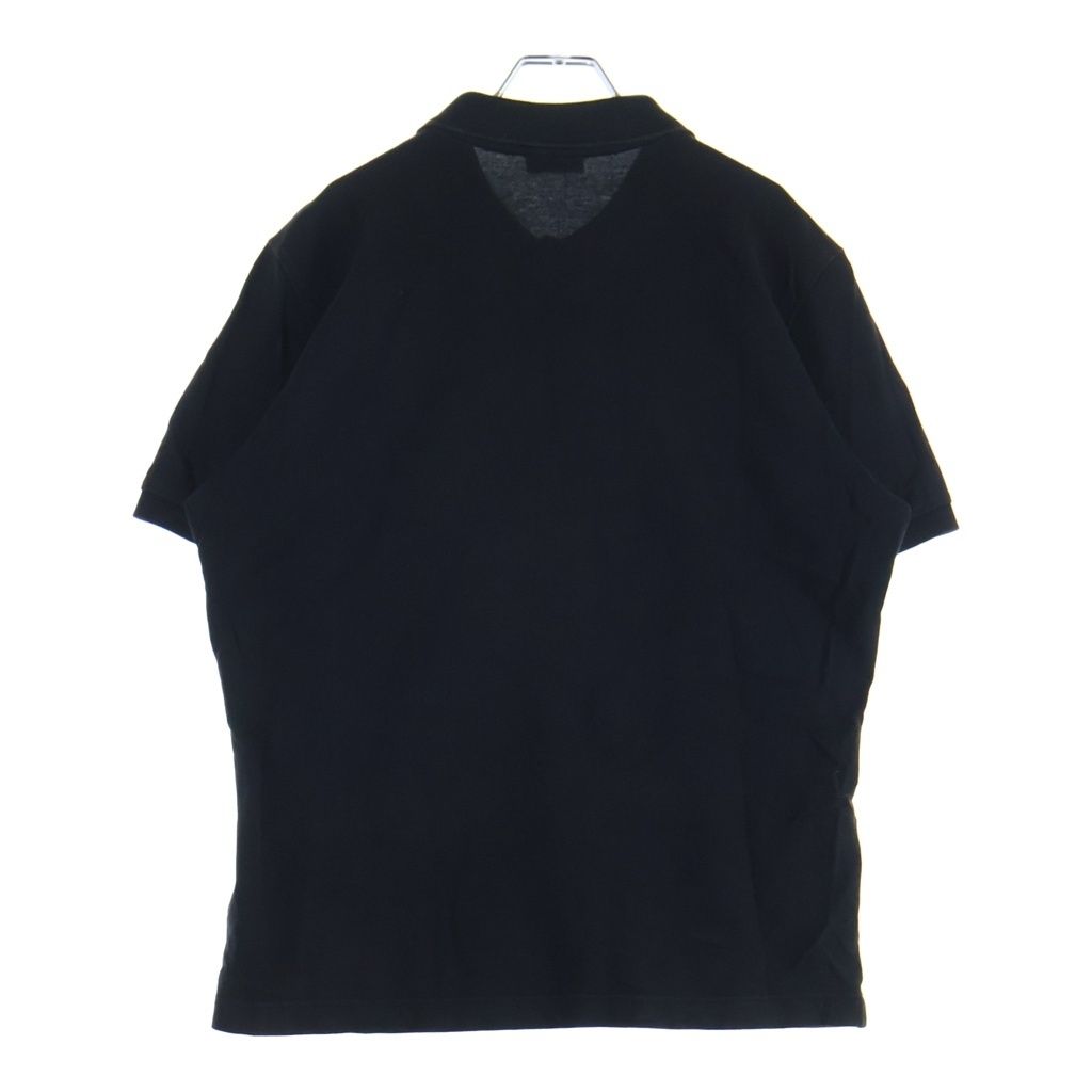 Dior CD Icon Polo Shirt CD Logo Embroidery Short Sleeve Black — view 2