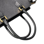 Prada Saffiano 2-Way Handbag Hand Bag Black Galla — view 6