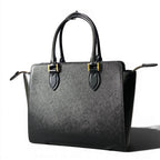Prada Saffiano 2-Way Handbag Hand Bag Black Galla — view 4