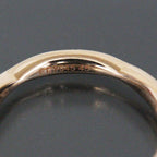 Chanel Camellia Half Eternity Diamond Ring 18K Pink Gold — view 6