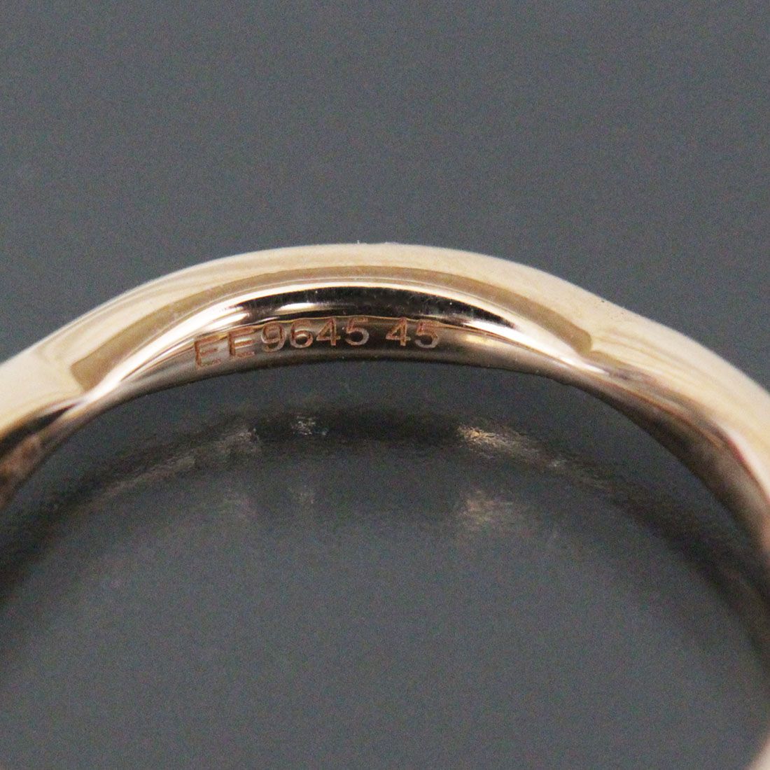 Chanel Camellia Half Eternity Diamond Ring 18K Pink Gold — view 6