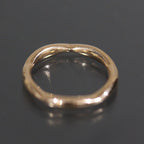 Chanel Camellia Half Eternity Diamond Ring 18K Pink Gold — view 4