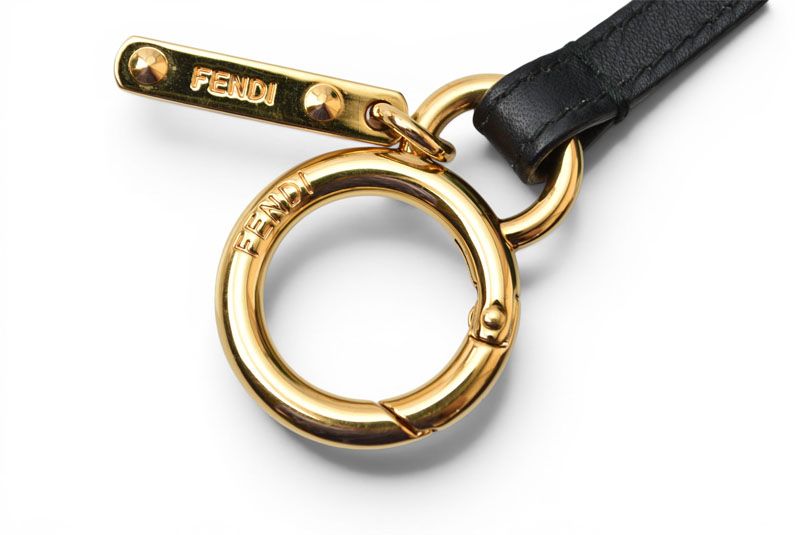 Fendi Key Holder Bag Charm Monster Bugs Green Pink — view 3