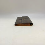 Louis Vuitton Monogram Pochette Porte-Monnaie Credit Brown Coin Purse — view 3
