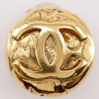 Chanel 96A CC Logo Vintage Gold Plated Earrings — view 6