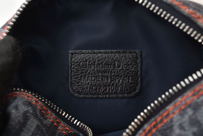 Dior Pouch Makeup Flightline Trotter Denim Navy — view 7