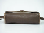 Loewe Anagram Shoulder Bag Pochette Leather Brown — view 3