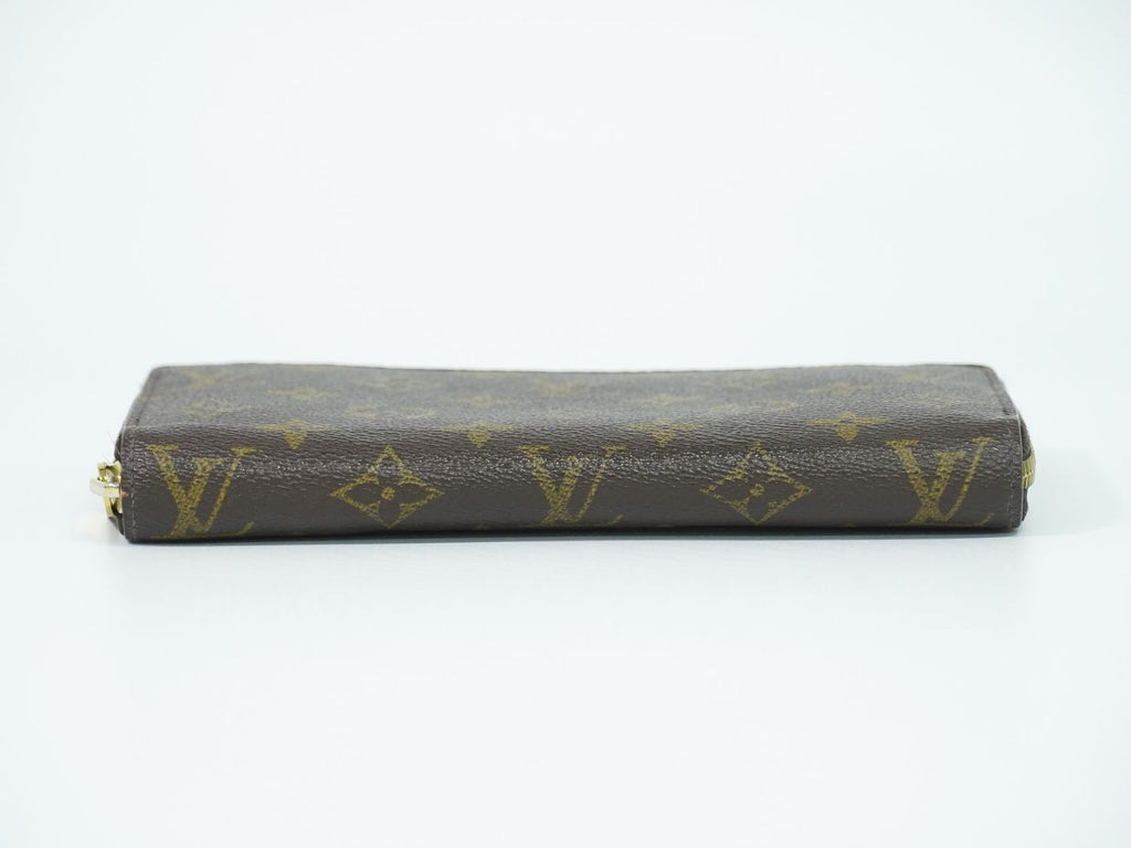 Louis Vuitton LV Zippy Wallet Monogram Zip Around Brown — view 3