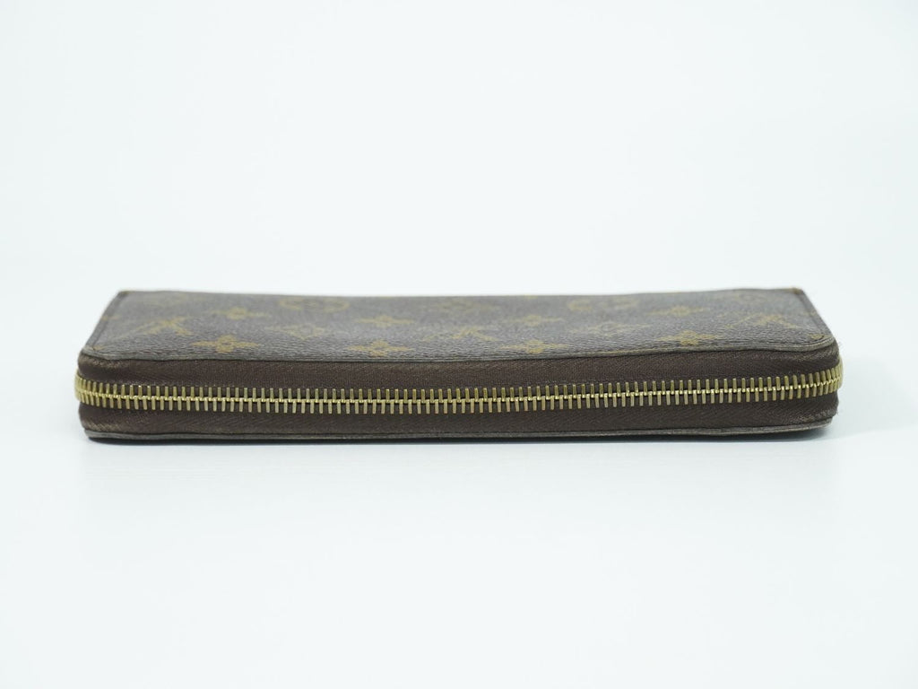 Louis Vuitton LV Zippy Wallet Monogram Zip Around Brown — view 5