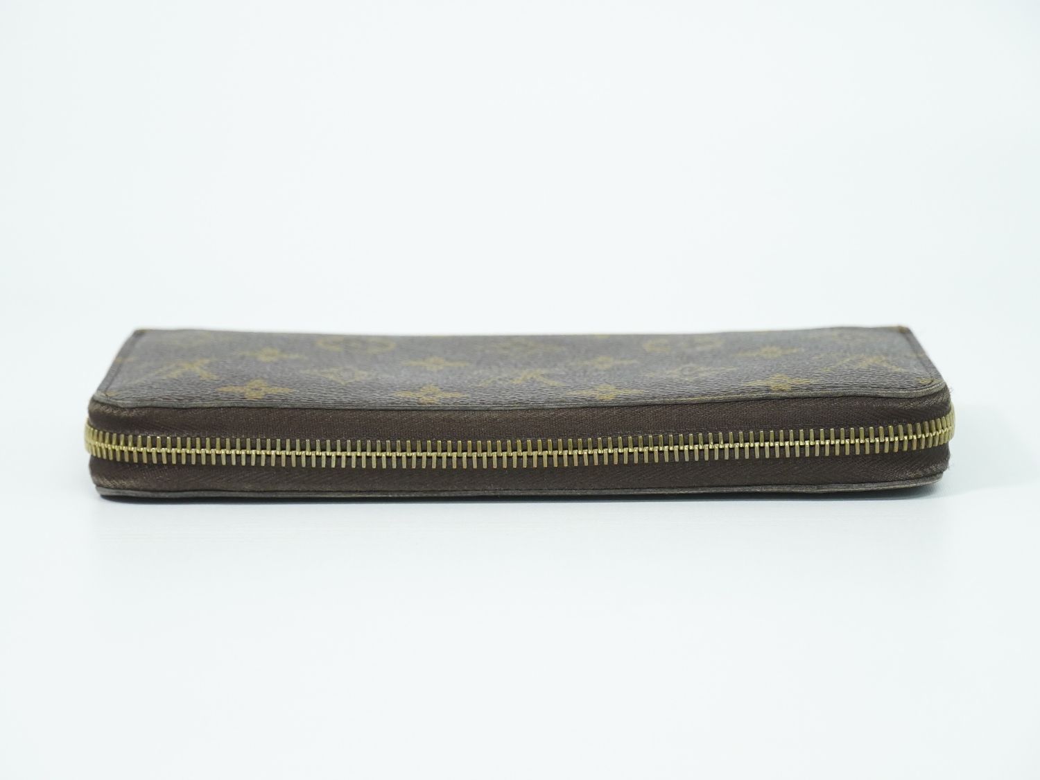 Louis Vuitton LV Zippy Wallet Monogram Zip Around Brown — view 5