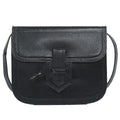 Saint Laurent YSL Leather Shoulder Bag Black