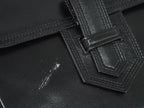 Saint Laurent YSL Leather Shoulder Bag Black — view 7