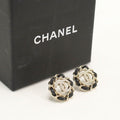 Chanel CC Logo Earrings Metal