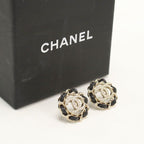 Chanel CC Logo Earrings Metal